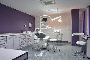 purple dental office
