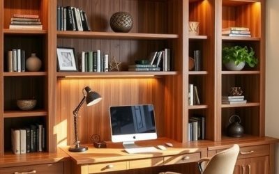 27 Stylish Built-In Office Desk Ideas for Your Home