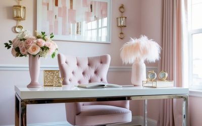 25 Dreamy Feminine Home Office Ideas for a Stylish Workspace