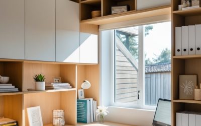22 Small Home Office Built Ins That Maximize Space and Style