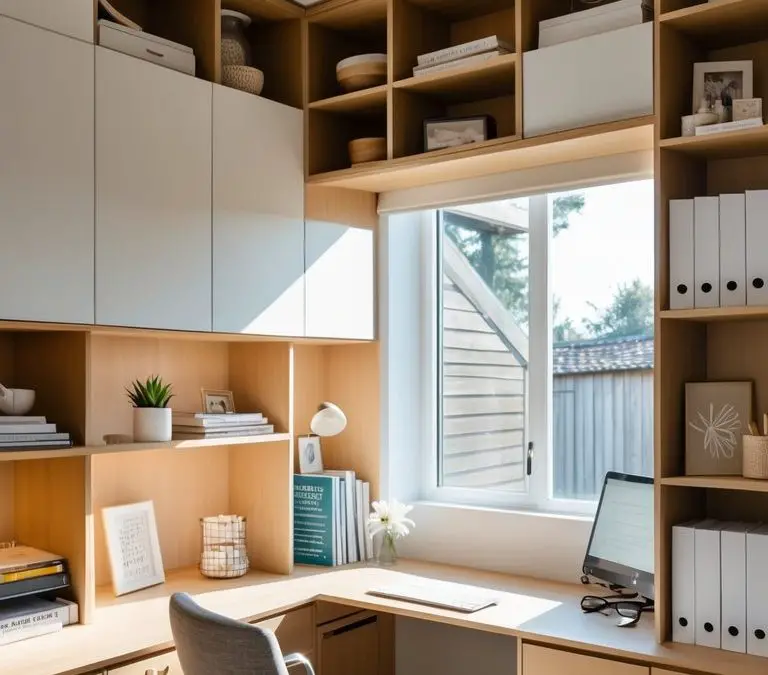 22 Small Home Office Built Ins That Maximize Space and Style