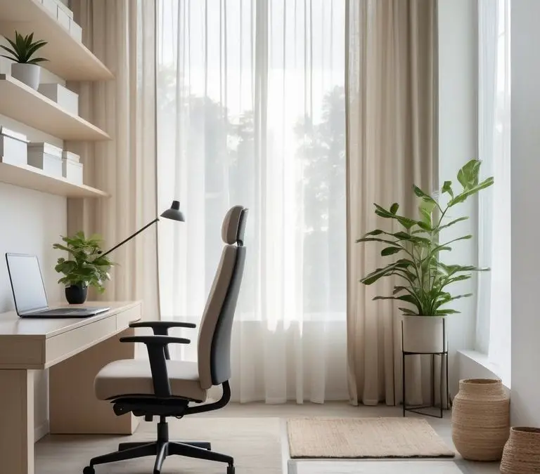 20 Perfectly Calm Home Office Neutral Rugs for a Serene Workspace