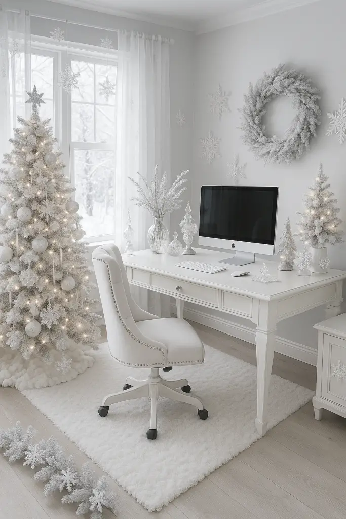 Winter wonderland office
