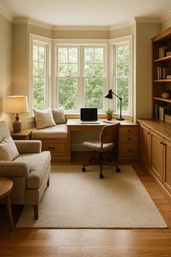 Bay window office