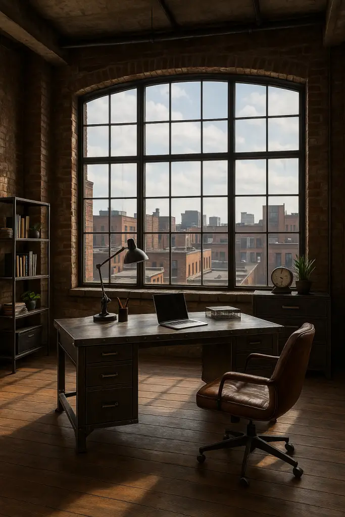 Industrial loft office