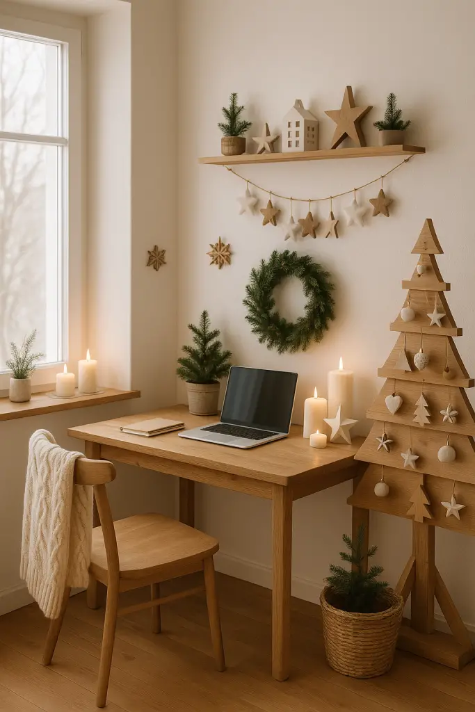 Scandinavian Christmas office