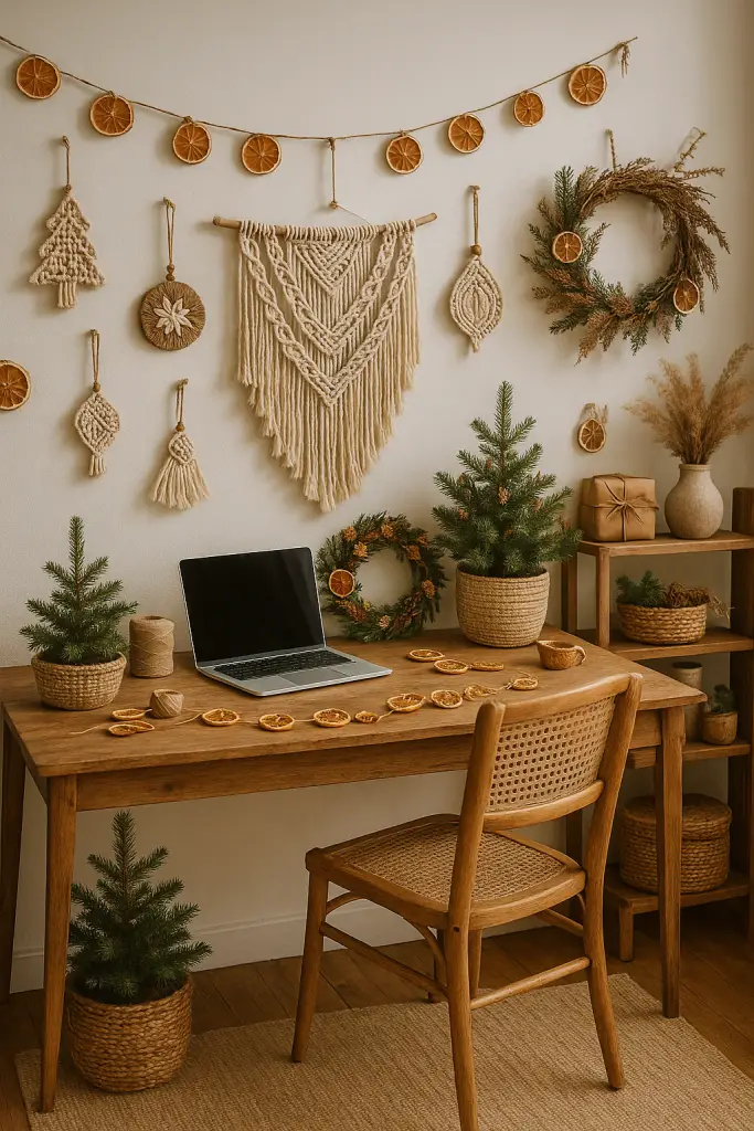 Bohemian Christmas office