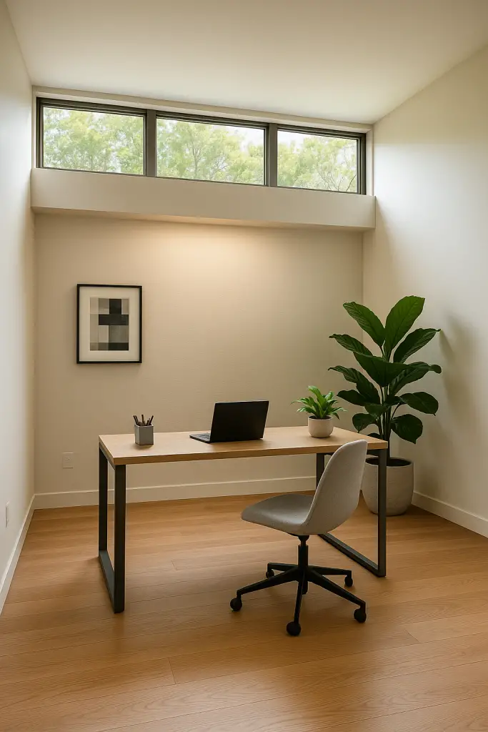 Clerestory windows office