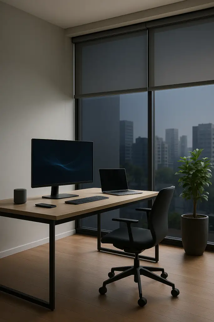Smart window technology office