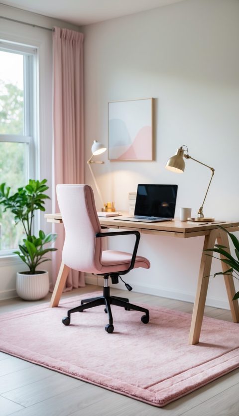 25 Pink Home Office Ideas That Will Brighten Your Workspace Instantly ...