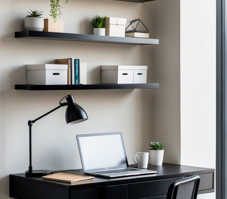 19 Home Office Ideas With a Black Desk That Will Inspire Your Workspace Upgrade