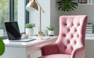 18 Chic Pink Home Office Ideas For a Stylish Workspace