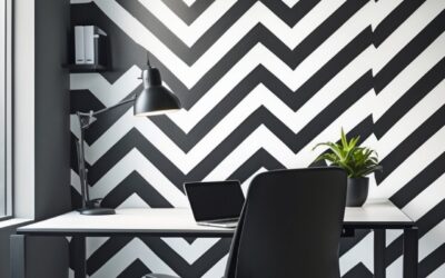 16 Modern Geometric Office Wallpaper Patterns You Need to See