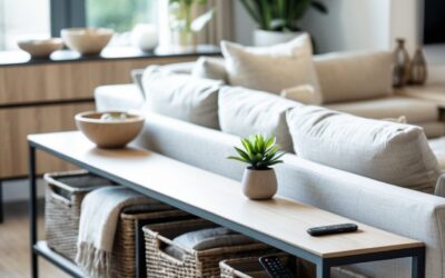 15 Ways to Style a Console Table Behind Your Sofa