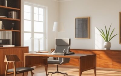 5 Wood Tones to Mix in Your Nancy Meyers Office (Like a Pro)