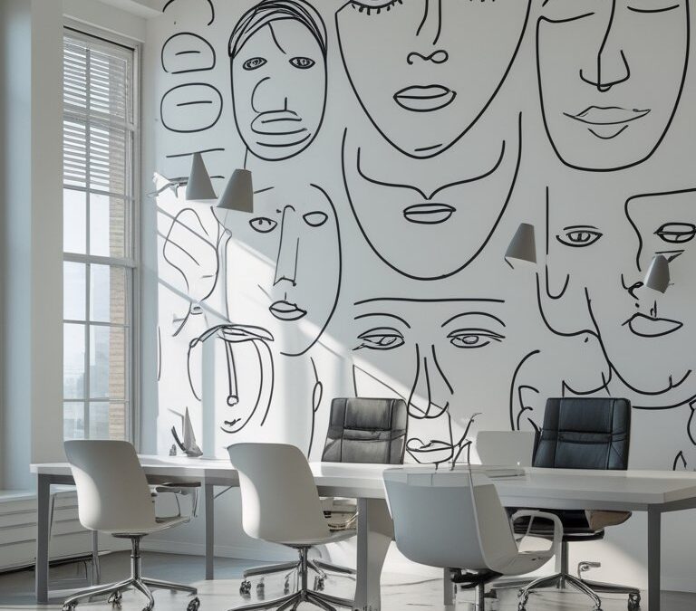 30 Simple vs. Complex: Office Wallpaper Picks for Every Personality
