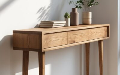 5 Minimalist Console Table Designs for a Clutter-Free Home