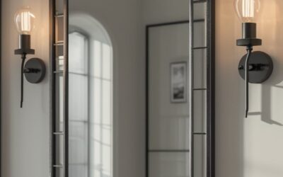 9 Modern Glam Console Table Decor Ideas Featuring Mirrors and Metals